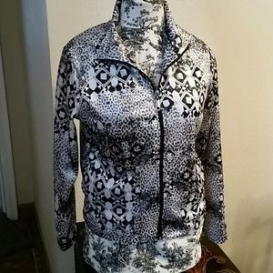 NWT'S Mirror Image Zippered Jacket